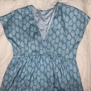 Long low cut maxi dress